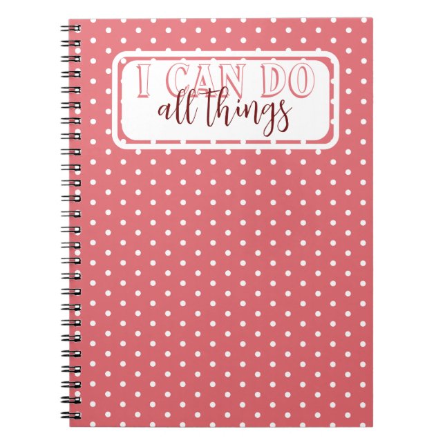 Carnet Chiffres blancs rose Fille Je Peux Faire Toutes Le (Devant)