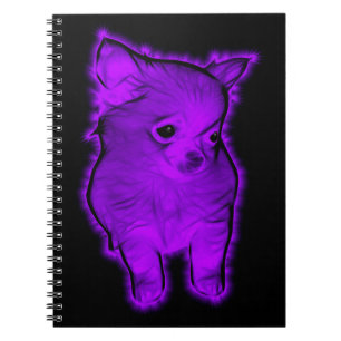 Carnet Chihuahua violet