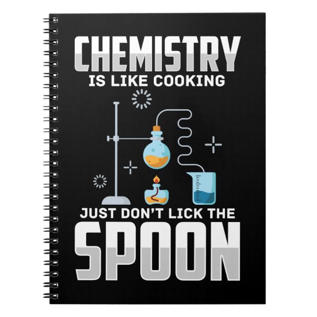 Carnet Chiistry Joke Funny Teacher Scientist (Devant)