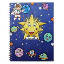 Childhood Dreams Spiral Photo Notebook