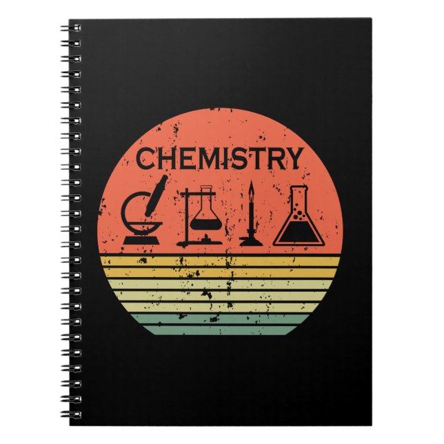 Carnet Chimie humoristique cadeaux (Devant)