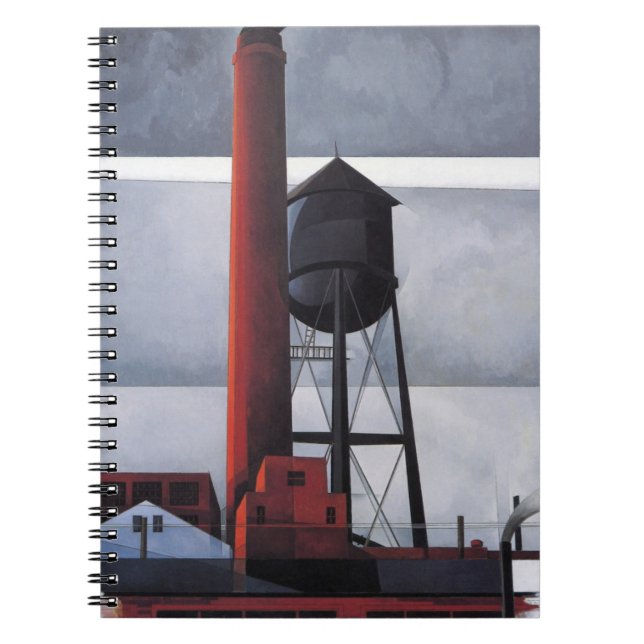 Carnet Chimney and Water Tower (par Charles Demuth) (Devant)