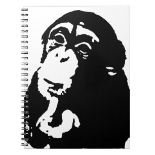 Carnet Chimpanzé Pop Art Thinking