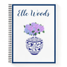 Chinoiserie personnalisée Ginger Jar & Hydrangea