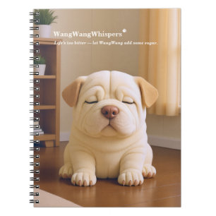 Carnet Chiots Shar Pei - Douce Sérénité par WangWang