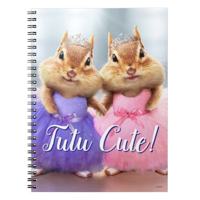 Carnet Chipmunk Ballerina Duo (Devant)