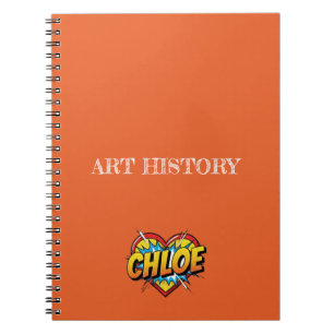 Carnet Chloe Orange