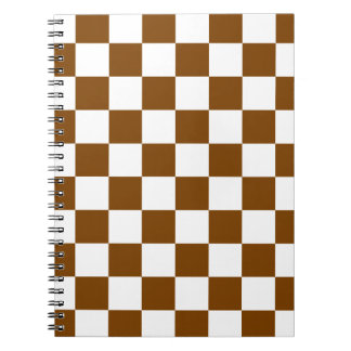 Carnet Chocolat Brown Checks