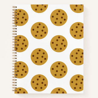 Carnet Chocolat Chip Cookies Amusants Dessert Snack