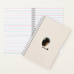 Carnet Chocolat mignon Labrador Chien - Bailey Cadeau p