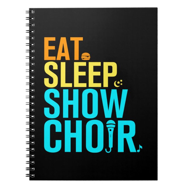 Carnet Chorale du spectacle du sommeil (Devant)