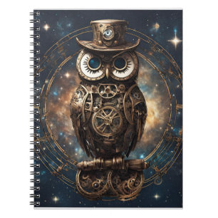 Carnet Chouette à vapeur
