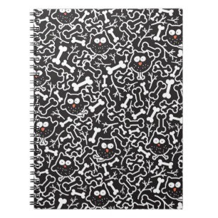 Carnet Chouettes et os