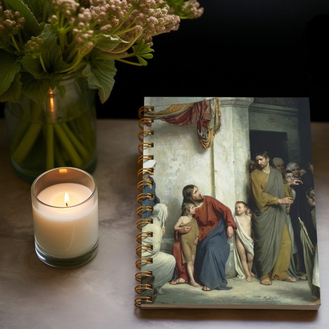 Carnet Christ et les enfants par Carl Bloch, Religieux (Créateur téléchargé)