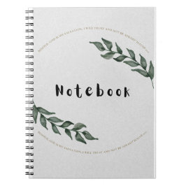 Carnet Christian Notebook for Bible Journaling