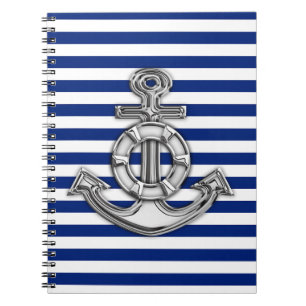 Carnet Chrome Comme Lifesaver sur les bandes Nautiques