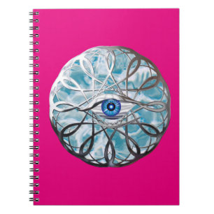 Carnet Chrome Mystical Eye Design