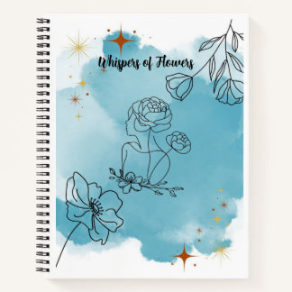 Carnet Chuchotements de Fleurs