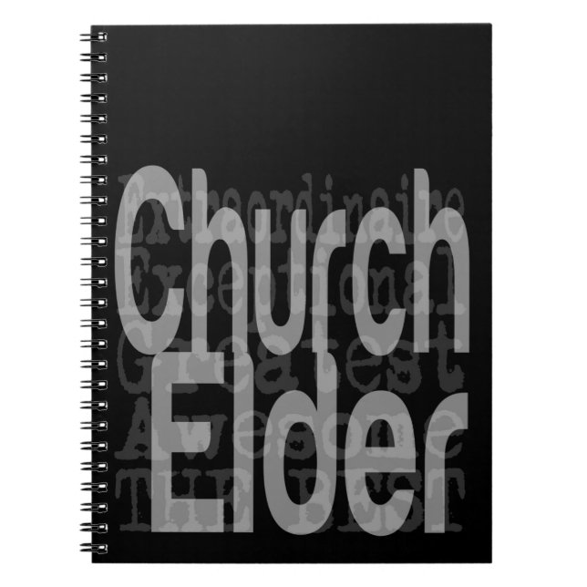 Carnet Church Elder Extraordinaire (Devant)
