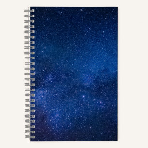 Carnet Ciel étoilé bleu Zazzle_Growshop.