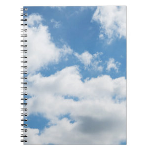 Carnet ciel, météo, nature, blanc, bleu, nuage, lumière d