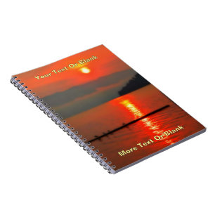 Carnet Ciel Rouge Le Matin