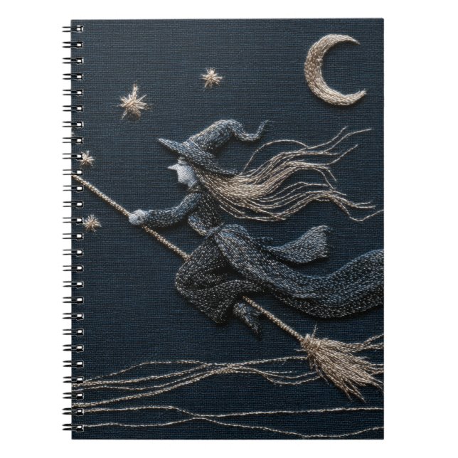 Carnet Ciel Silver Witch Lune (Devant)