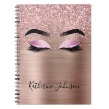 Cils Beauté Paillettes Glam Rose Gold Monogramme