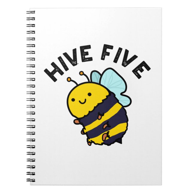 Carnet Cinq cinq Funny High Cinq Abeilles PUn (Devant)