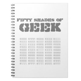 Carnet Cinquante nuances de Geek