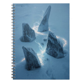 Carnet Circle of Light in the Snow