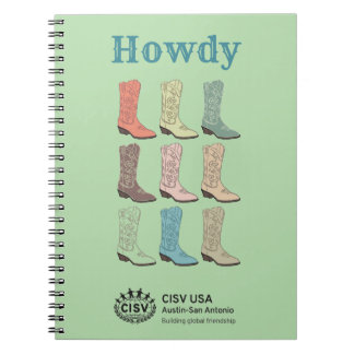 Carnet CISV Austin Bottes de Cowboy