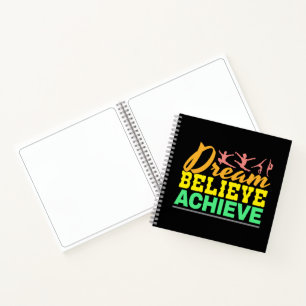 Carnet Citation Croire Rêve - Gymnastique Féminine