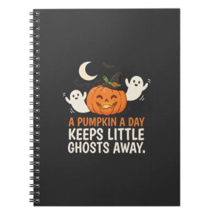 Carnet Citation de fantôme de citrouille pour Halloween D