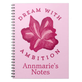 Carnet Citation Dream with Ambition