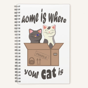 Carnet Citation drôle Accueil est où est votre chat