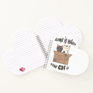Carnet Citation drôle Accueil est où est votre chat