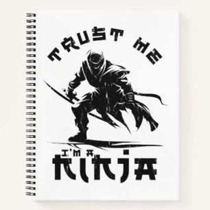 Carnet Citation drôle de ninja