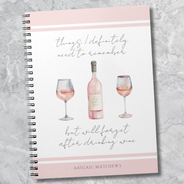 Carnet Citation Drôle Oublié À Faire (Funny Quote Forgetful Need To Remember notebook)