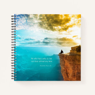 Carnet Citation Friedrich Nietzsche Aventure Nature Natur