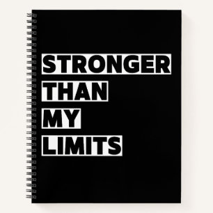 Carnet Citation Inspirante Plus Fort Que Mes Limites