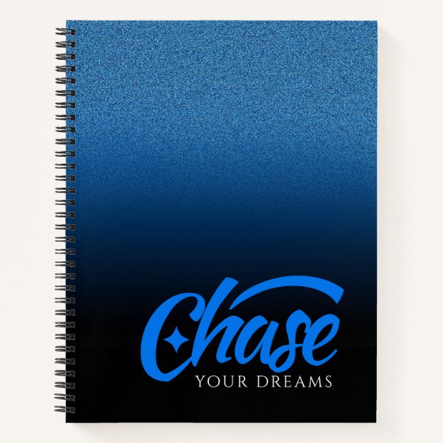 Carnet Citation Inspirationnelle Chasser vos rêves (Devant)