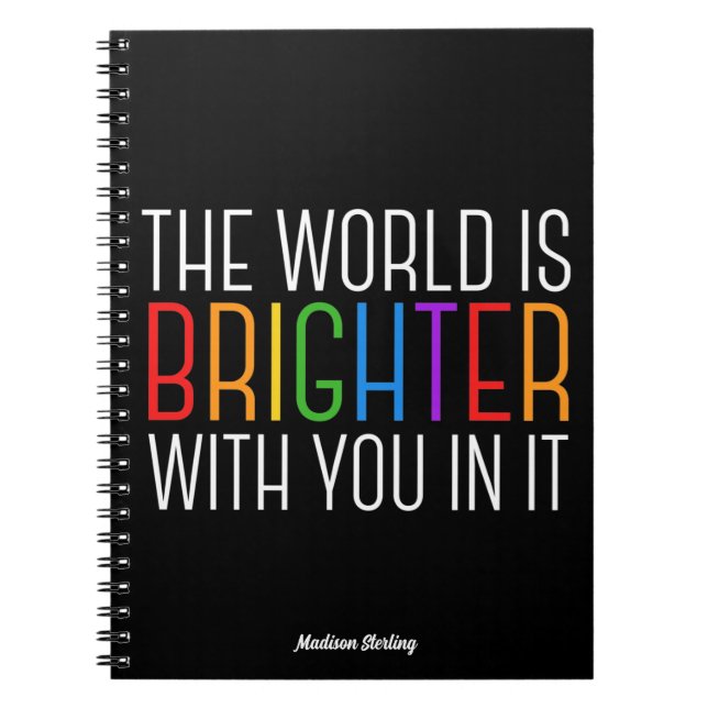 Carnet Citation Inspirationnelle Encouragement à la santé (Devant)