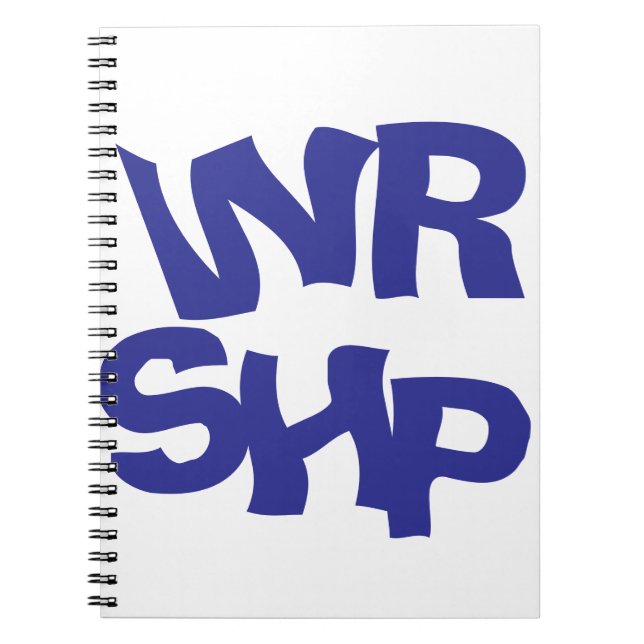 Carnet Citation WORSHIP (Devant)