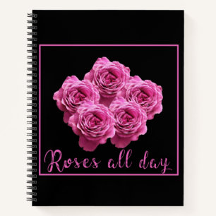 Carnet Citations amusantes sur les roses et l'amour