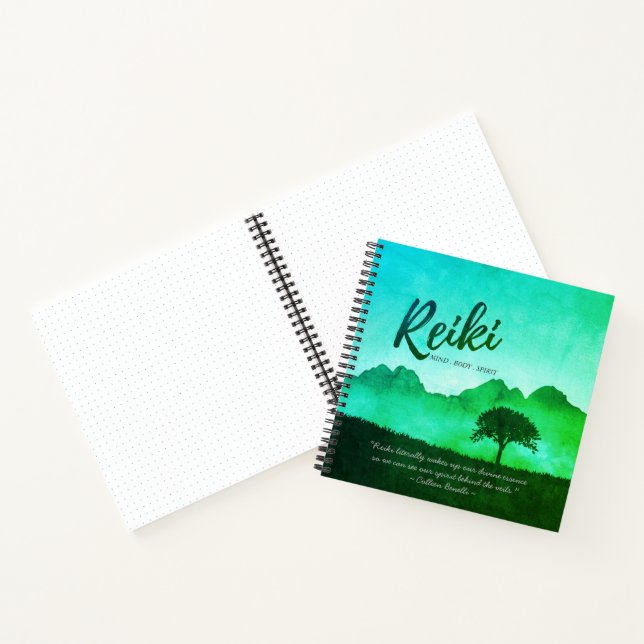 Carnet Citations de l'instructeur de médiation Reiki Mast (Intérieur)