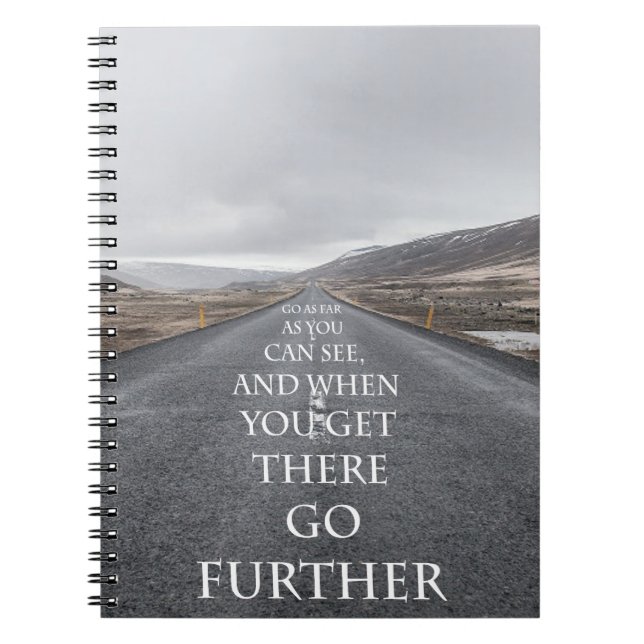 Carnet Citations de motivation de buts et de rêves (Devant)