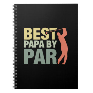 Carnet Citations grand-père   Best Papa By Par Golf