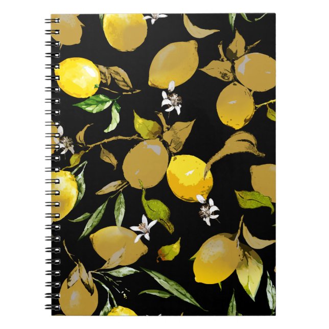 Carnet citrons d'aquarelle 31 (Devant)