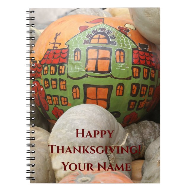 Carnet Citrouille (Devant)